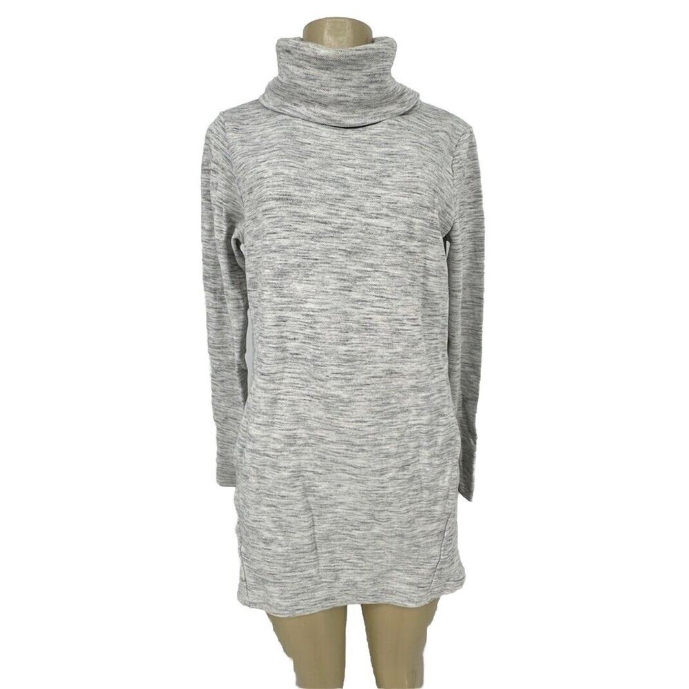 Duluth Trading XS Women Deux More Double Knit Cowlneck Tunic Top P3